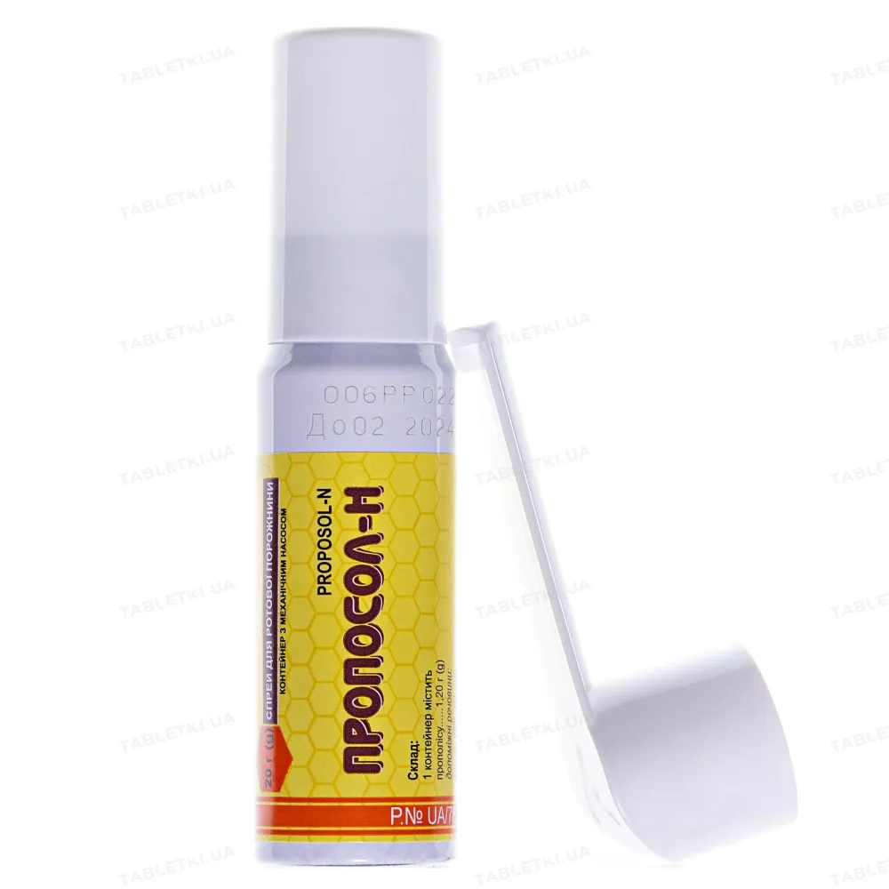 Proposol-N spray, bucal