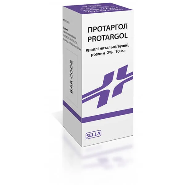 Protargol gocce, nasali/auricolari, soluzione
