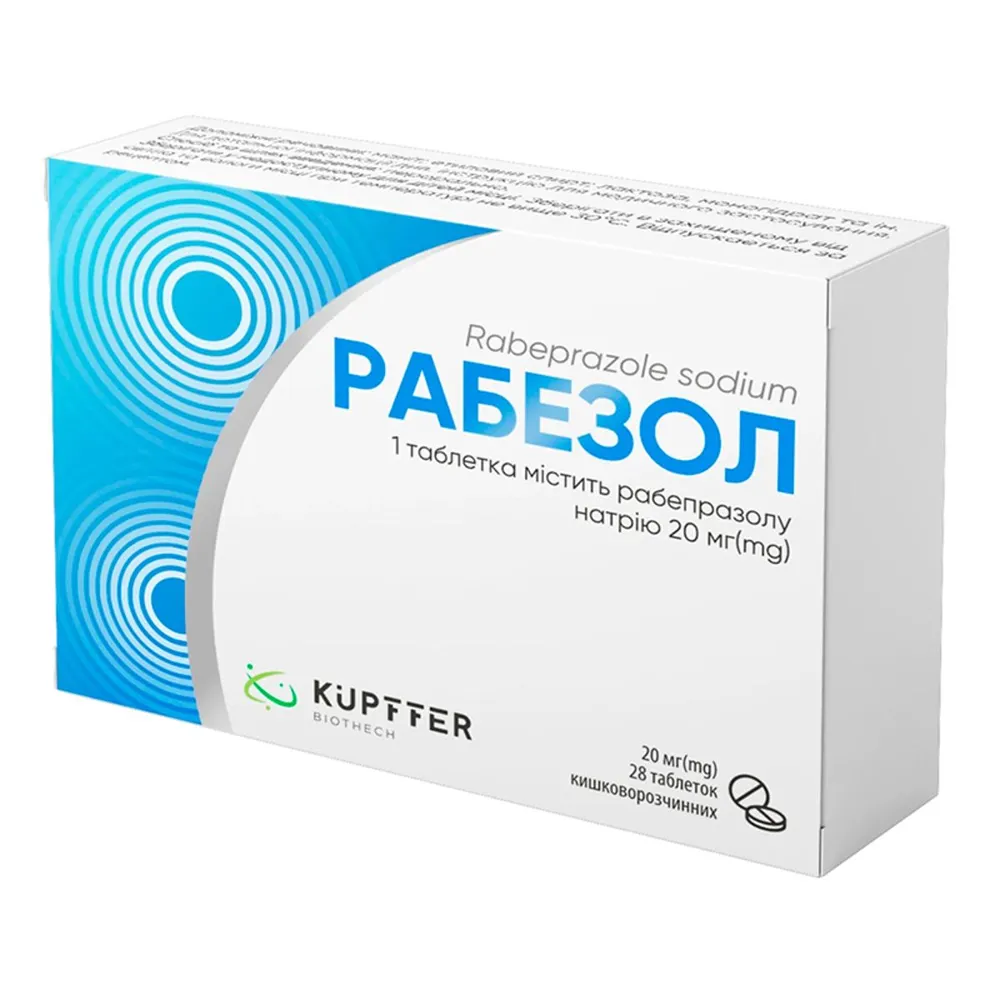 Rabezol tablets, enteric-coated