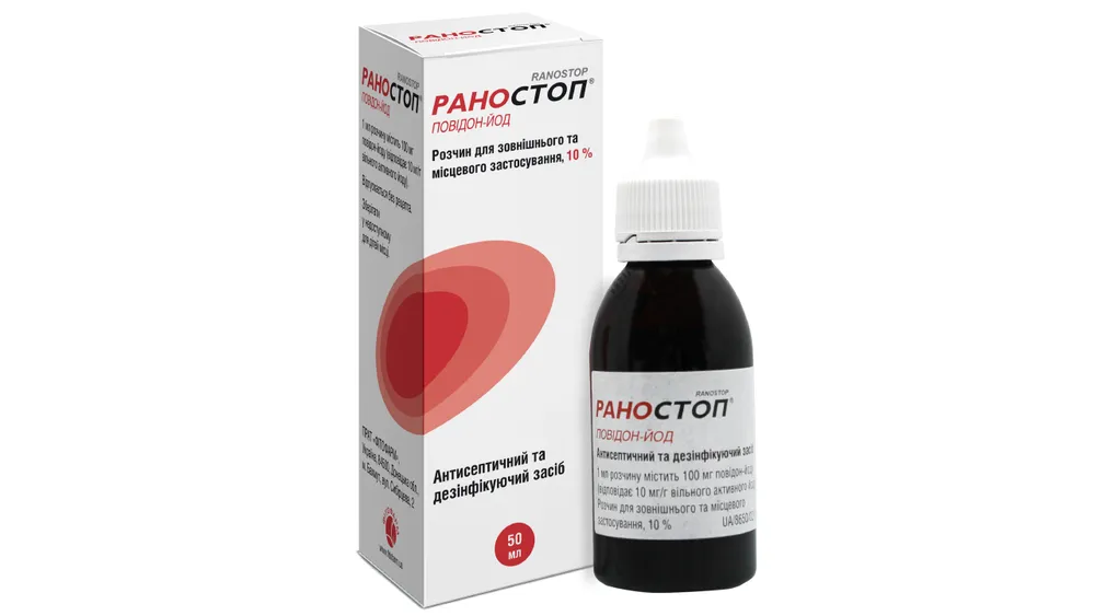 Ranostop® soluzione, per uso esterno e locale