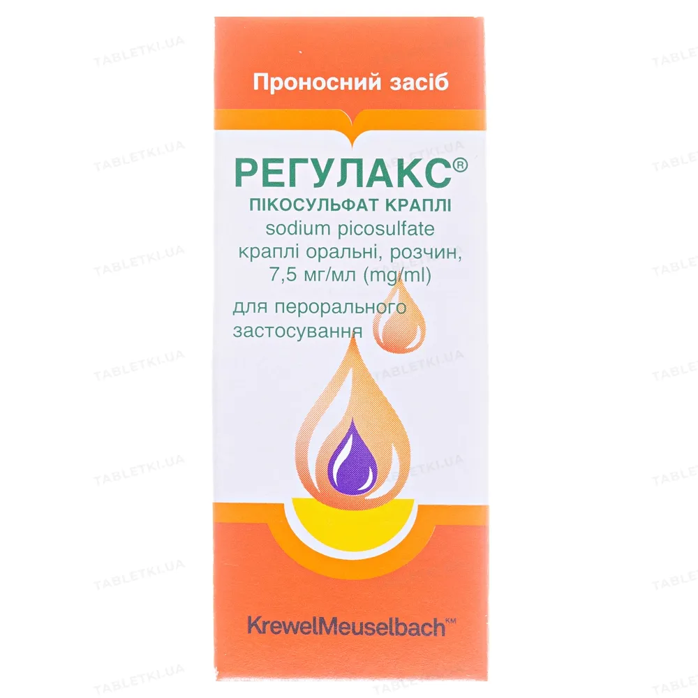 Regulax® picosulfate drops drops, oral solution