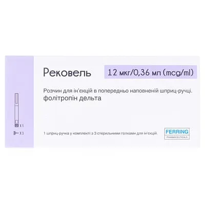 Recovelle solution for injection