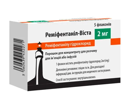 Remifentanilo-Vista polvo para concentrado para solución para inyección o infusión