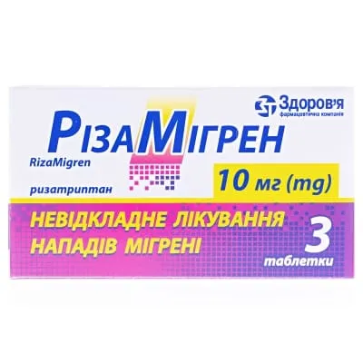 Rizamigren tablets