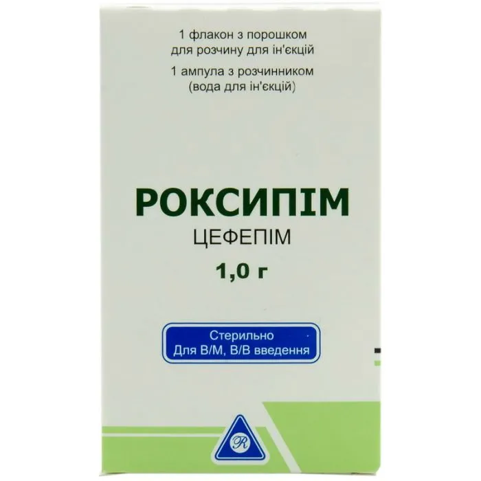 Roxipim polvo para solución para inyección