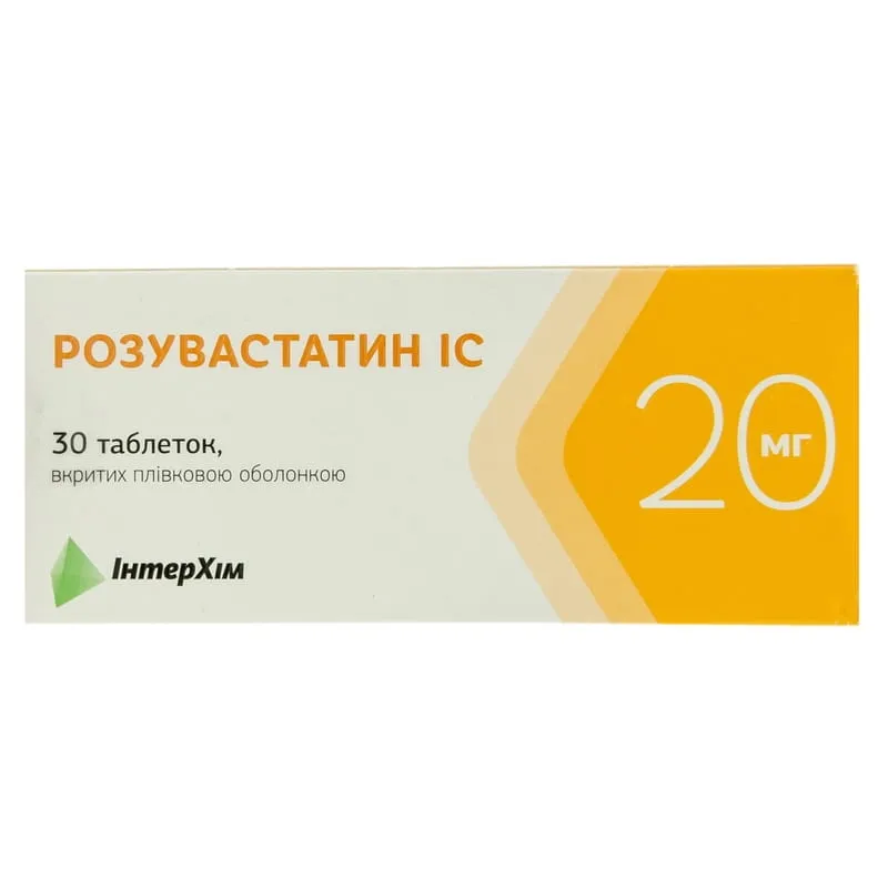 Rosuvastatin ic tablets, film-coated
