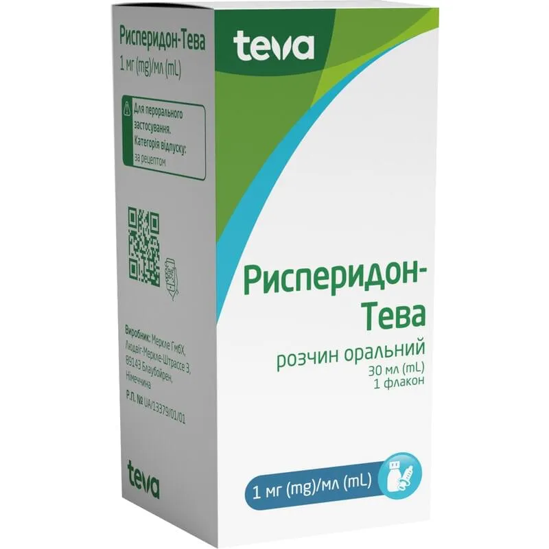 Risperidone-teva solution, oral
