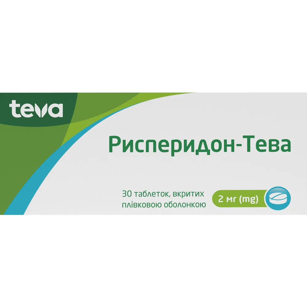 Risperidone-teva tablets, film-coated