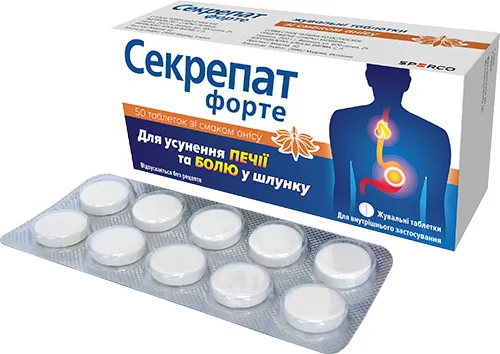 Secrepat Forte compresse, masticabili