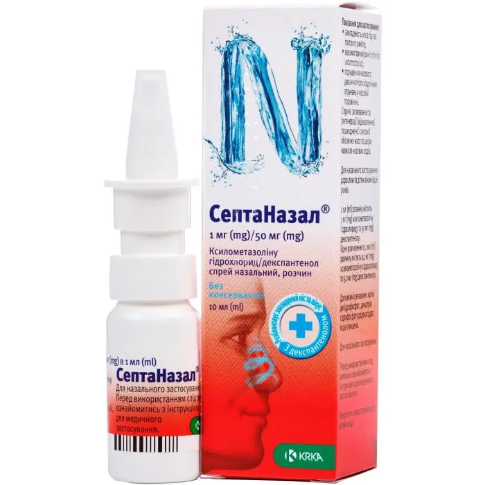 Septanasal® spray, nasal solution