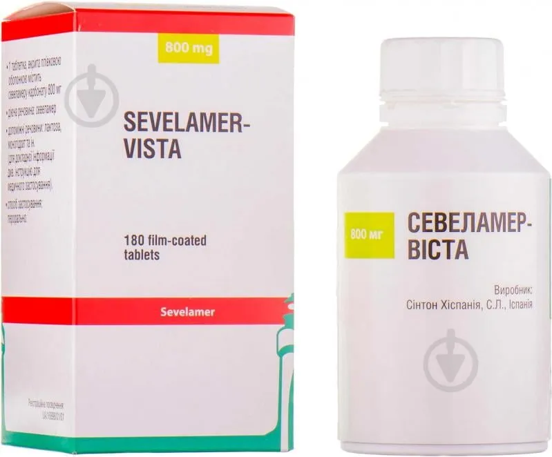 Sevelamer-Vista compresse, rivestite con film