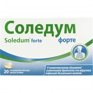 Solehum® forte capsules, soft gelatin, gastro-resistant