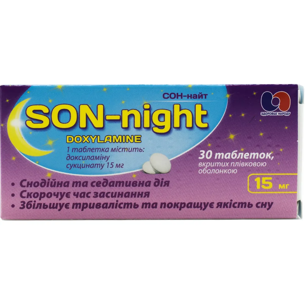 Son-night tablets, film-coated