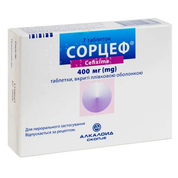 Sorcef® comprimidos, recubiertos con película