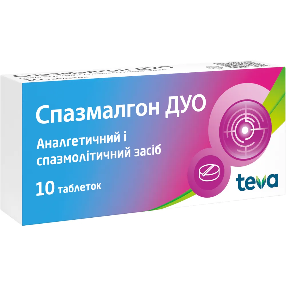 Spazmalgon duo tablets