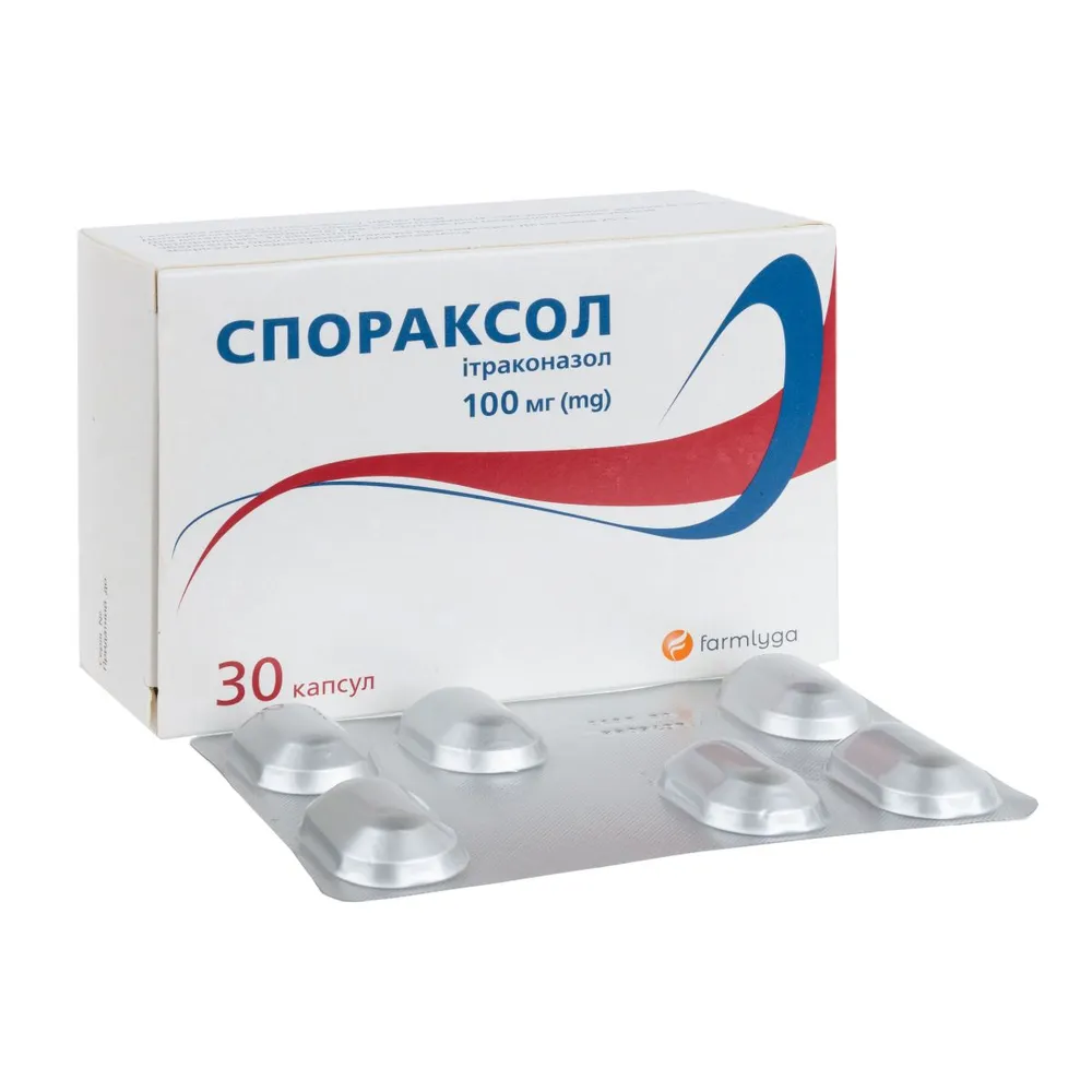Sporaxol cápsulas
