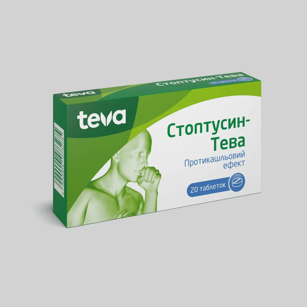 Stoptussin-teva tablets