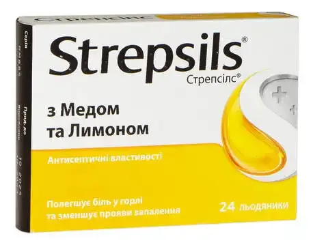 Strepsils® con miel y limón comprimidos, recubiertos con película