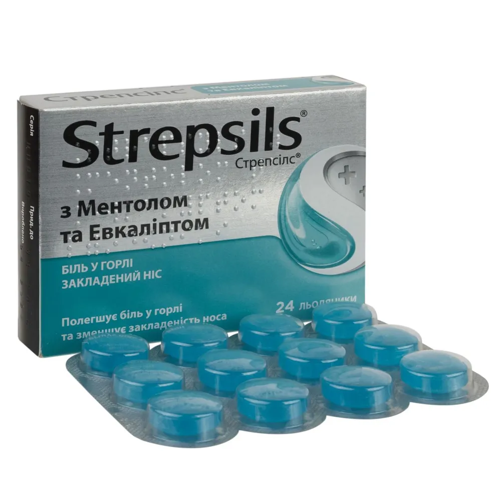 Strepsils® with menthol and eucalyptus lozenges