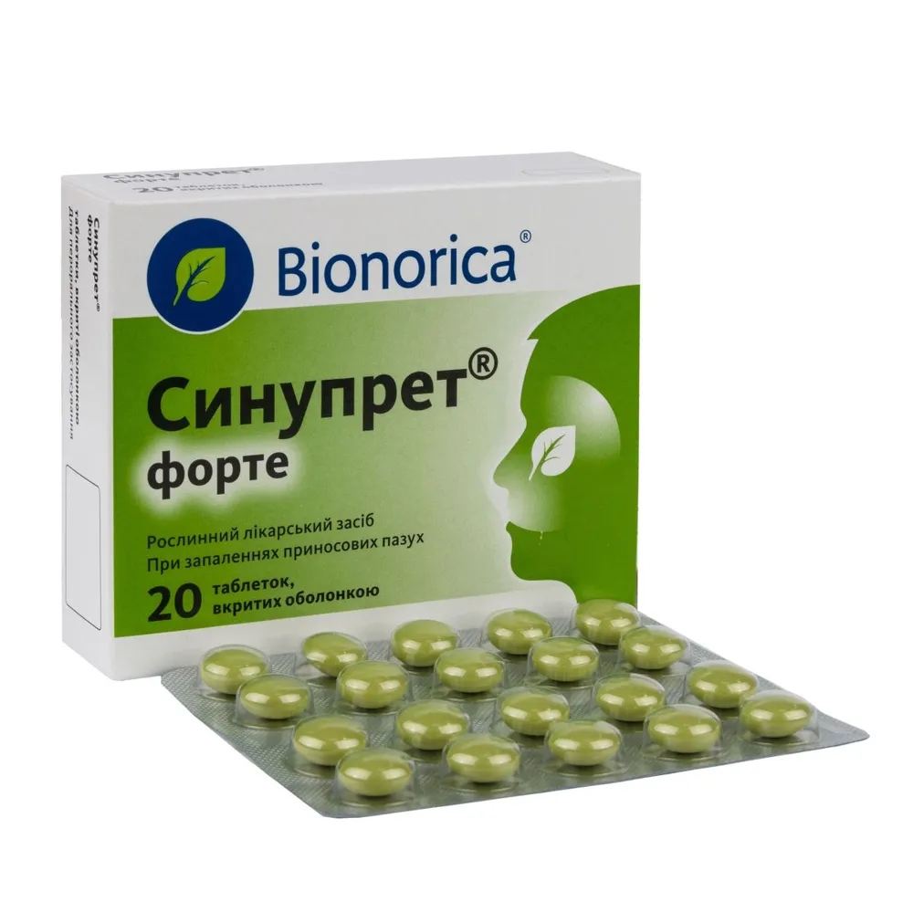 Sinupret® Forte comprimidos, recubiertos con película