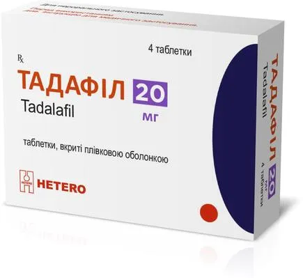 Tadalafil compresse, rivestite con film