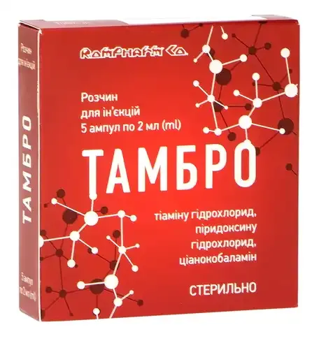 Tambo solución para inyección