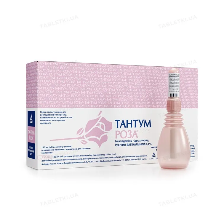 Tantum Rosa® soluzione, vaginale