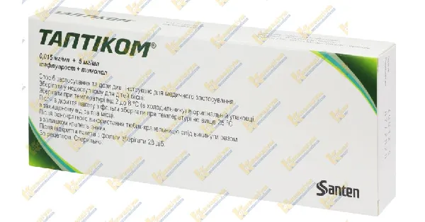 Таптиком® бк капли глазные, раствор