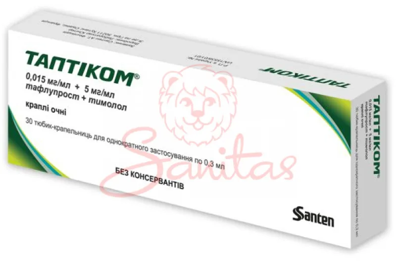 Таптиком капли, глазные