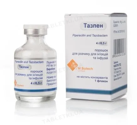 Tazpen 2.25 powder for solution for infusion