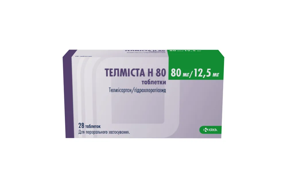 Telmista H 80 comprimidos