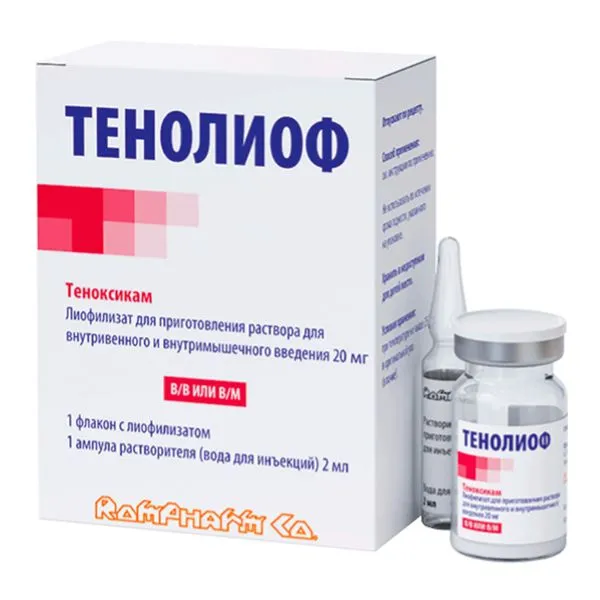 Tenoliof polvere per soluzione per iniezione