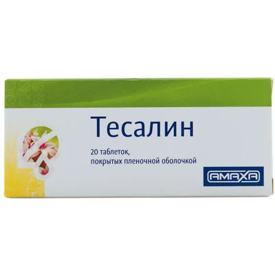 Tesalin tablets, film-coated