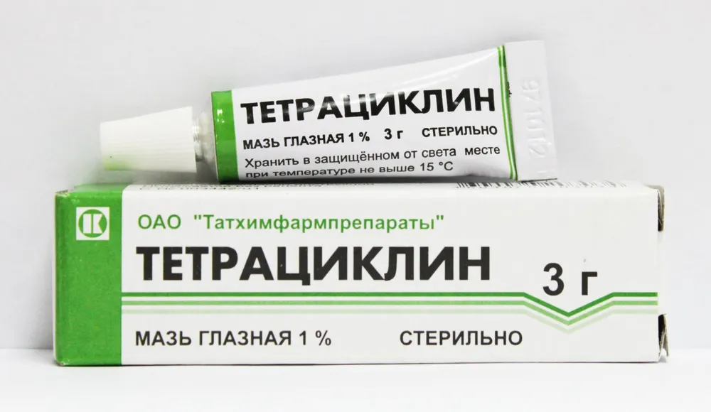 Tetracycline ointment, ophthalmic