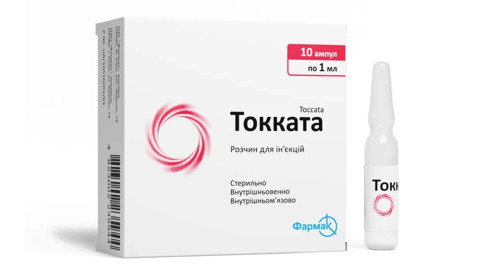 Tokkata soluzione per iniezione
