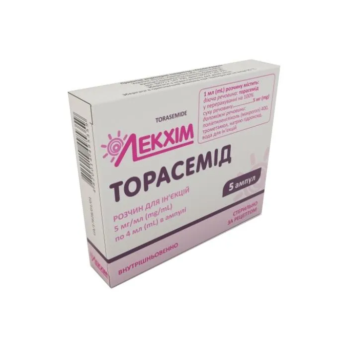 Torasemide-pharmex solution for injection
