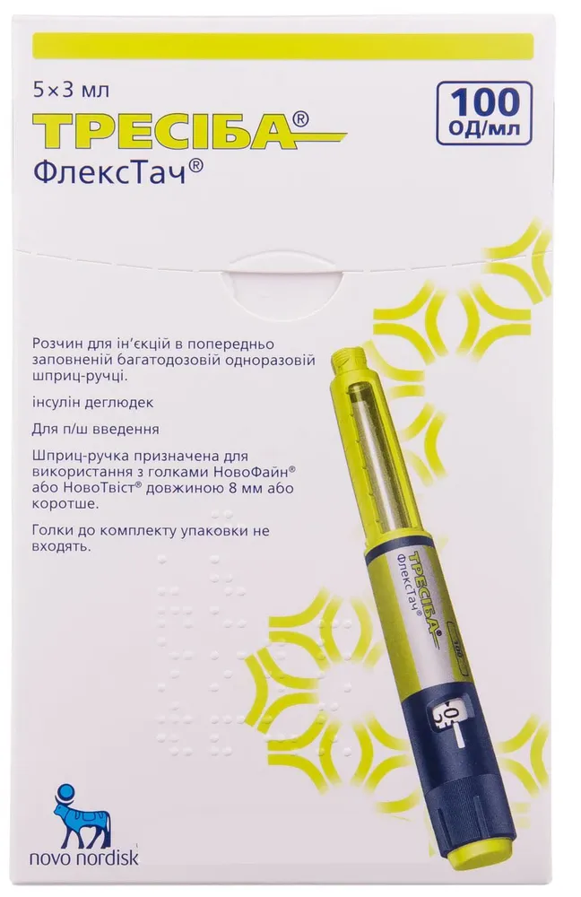Тресиба флекстач раствор для инъекций