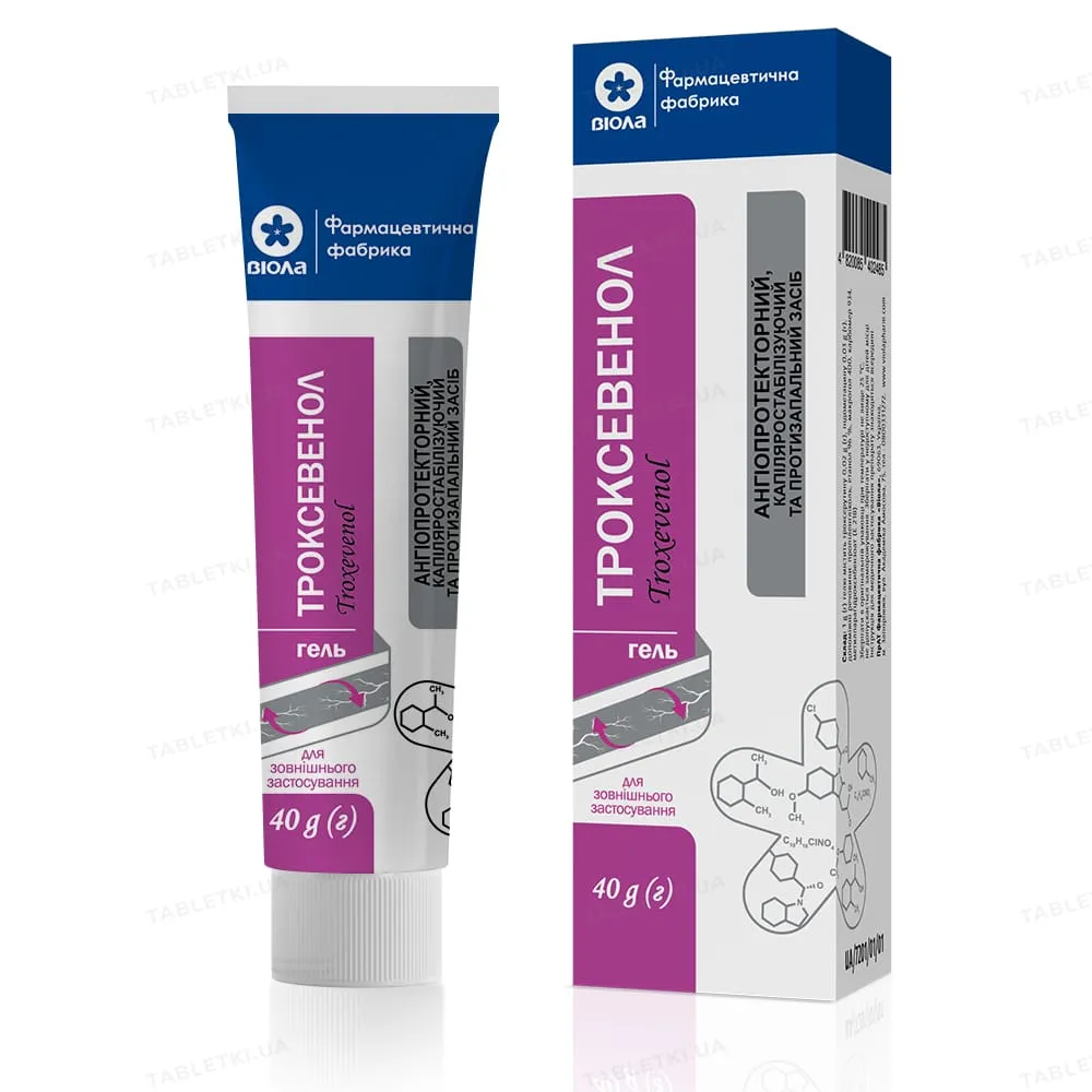 Troxevanol gel