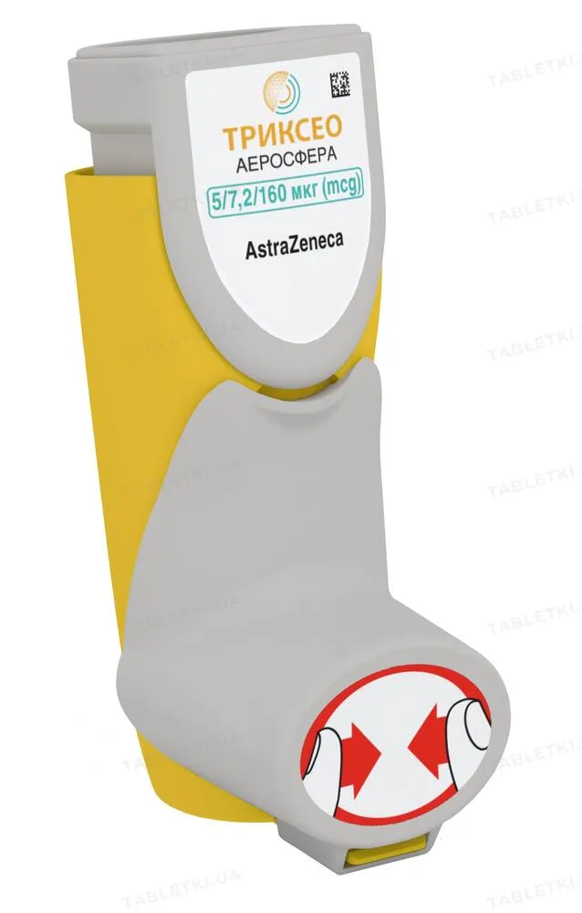 Trijexa Aerosphere suspensión para inhalación, bajo presión