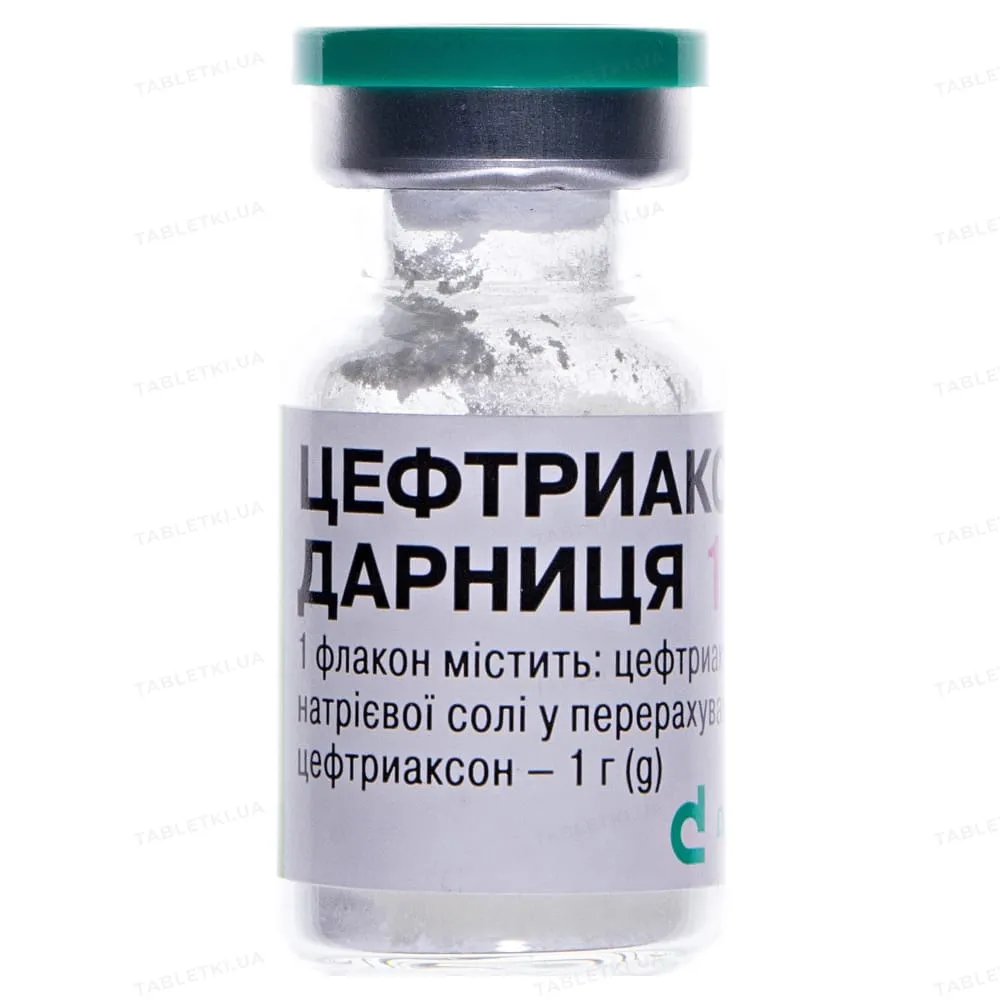 Ceftriaxone-darnitsa powder for injection solution
