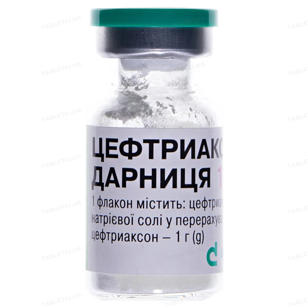 Ceftriaxone-darnitsa powder for injection solution