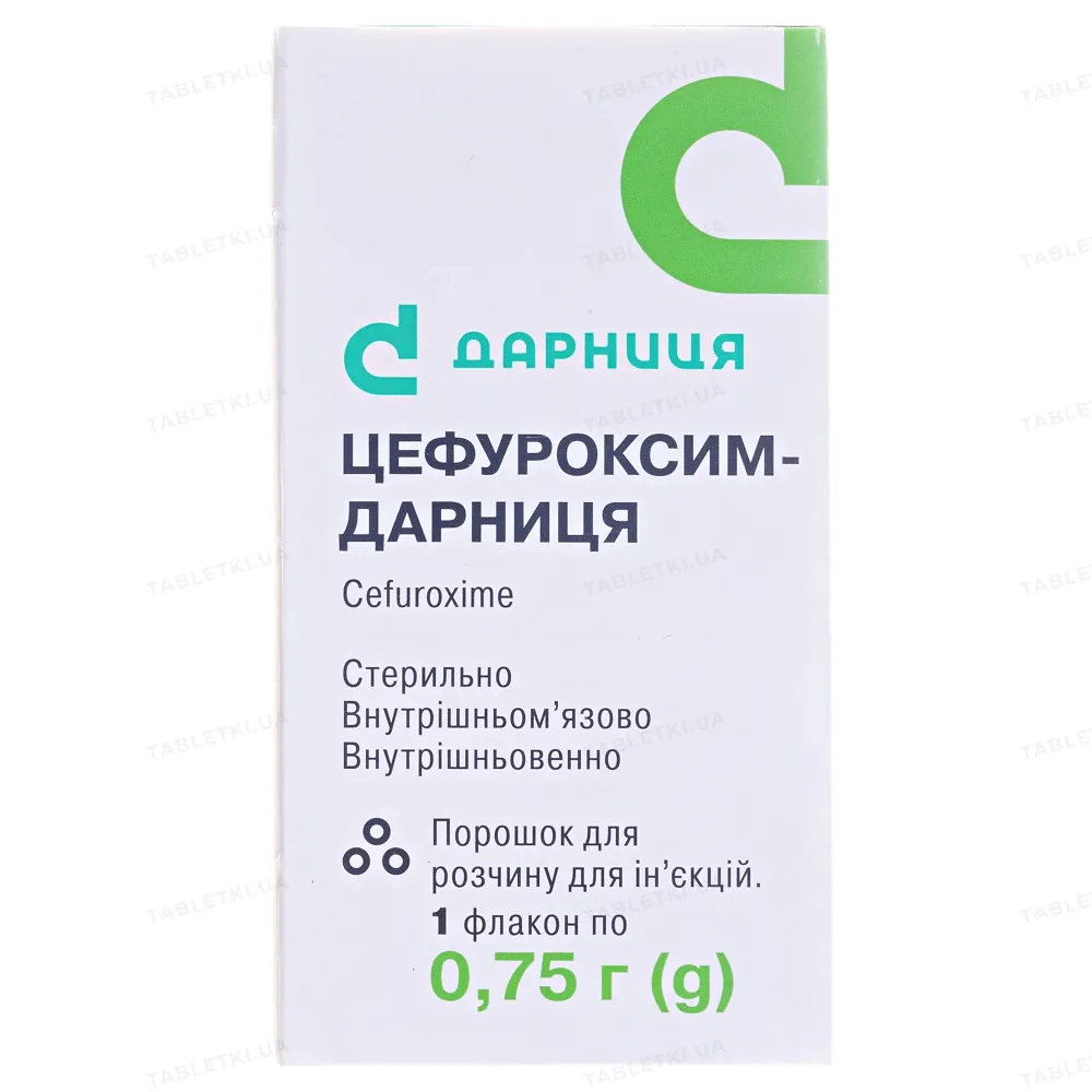 Цефуроксим-дарница порошок для инъекций