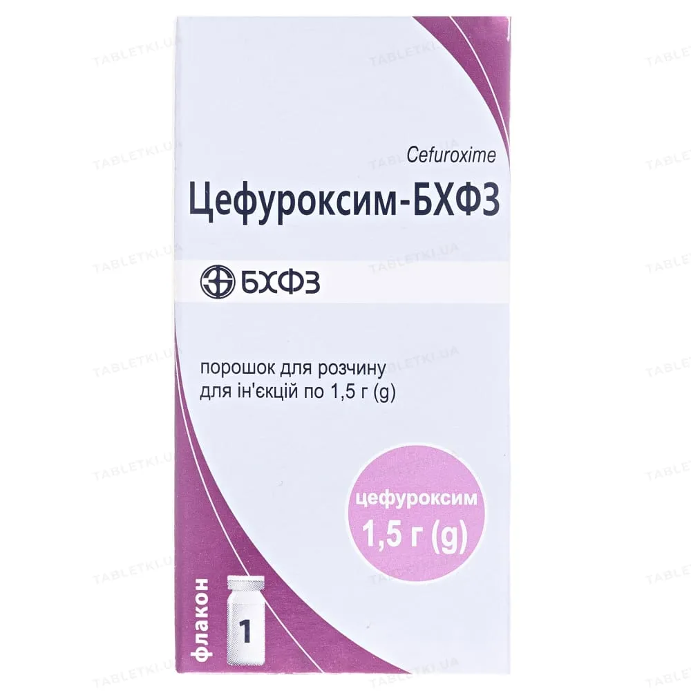 Цефуроксим порошок для инъекций