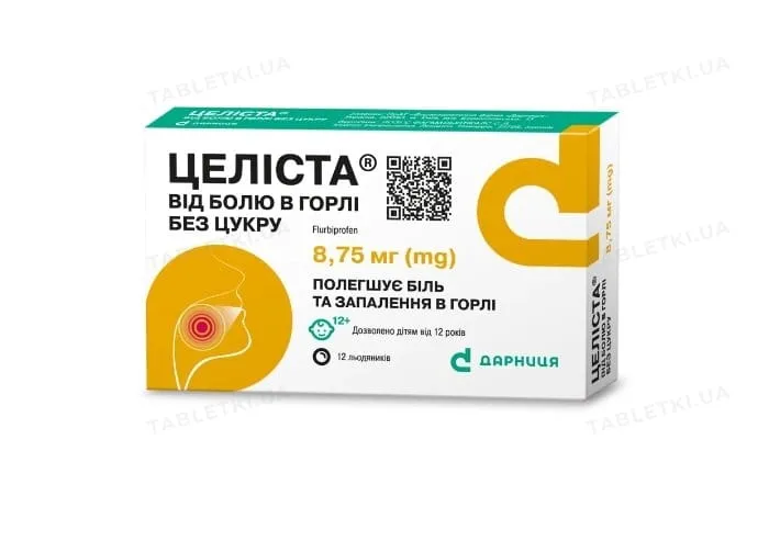 Celistat® senza zucchero per il mal di gola compresse