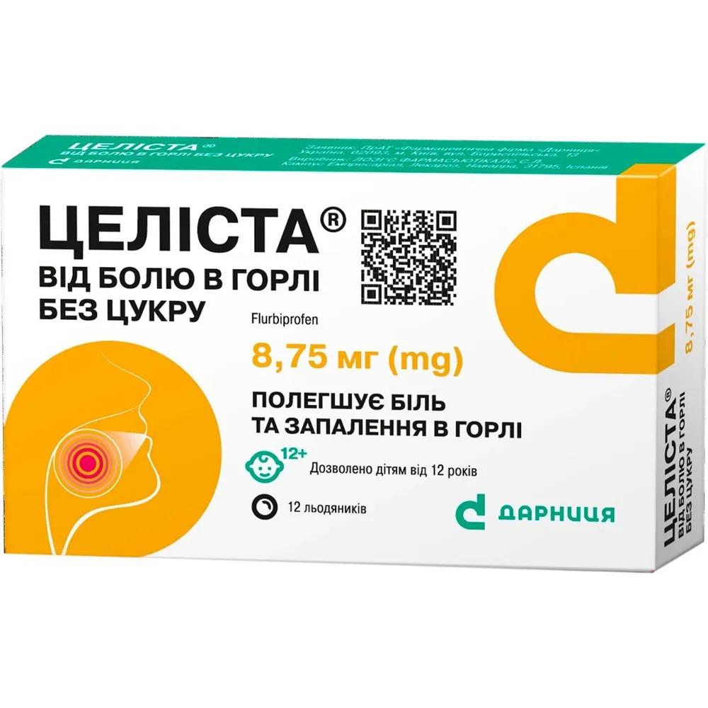 Celesta® para el dolor de garganta comprimidos, recubiertos con película