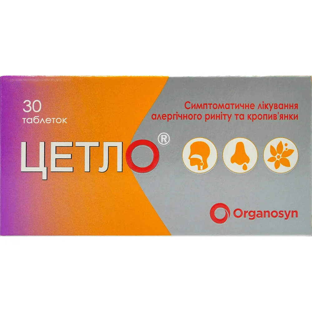 Cetlo® tablets, film-coated
