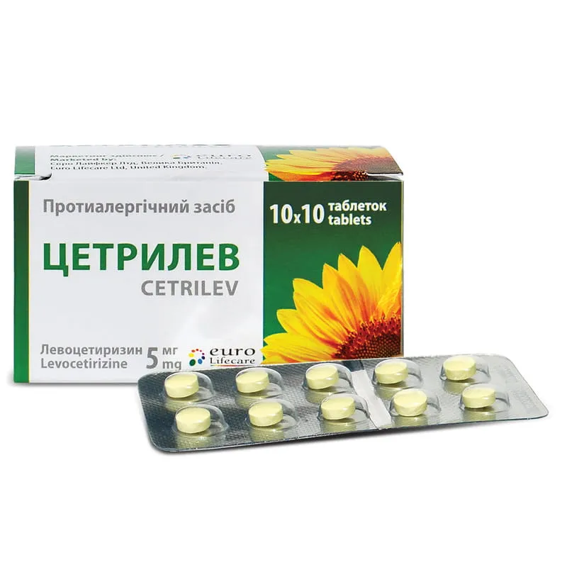 Cetrilev ODT comprimidos, dispersables en la cavidad oral