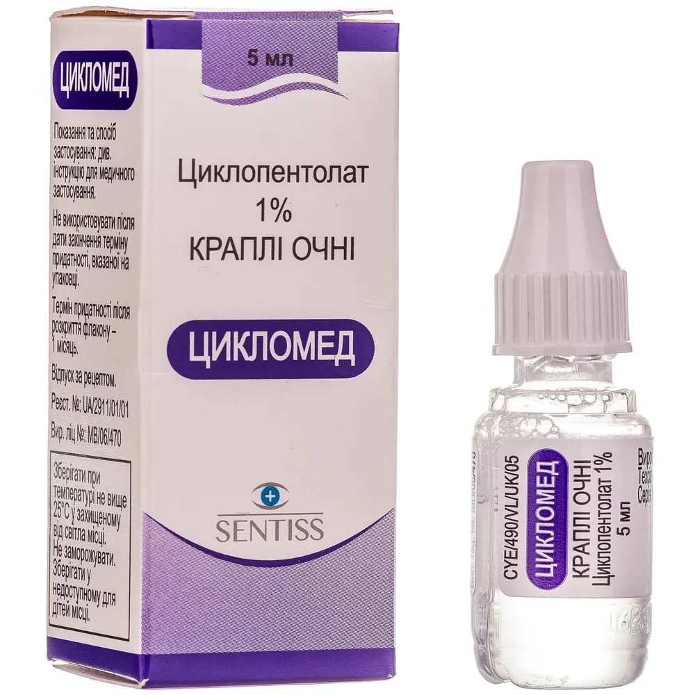 Цикломед капли, глазные