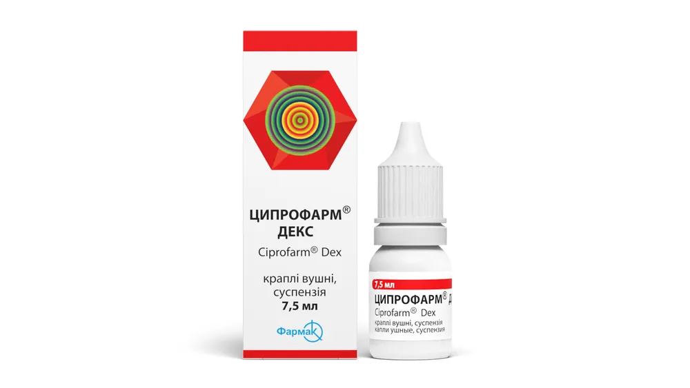 Cipropharm® краплі очні/вушні