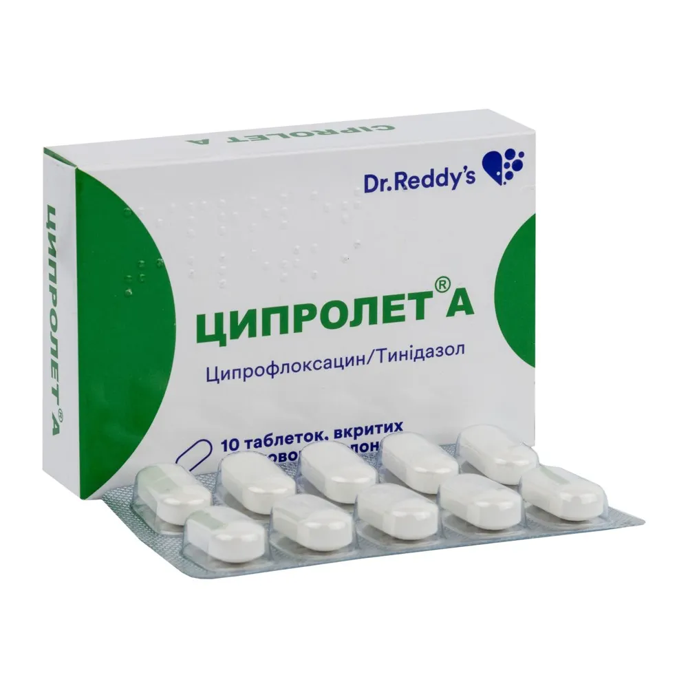 Ciprolet® A comprimidos, recubiertos con película